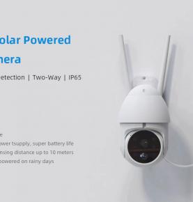 2021 NEW Battery Solar PTZ Dome WIFI IP Camera